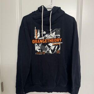 Orangetheory Black and White Graphic Hoodie